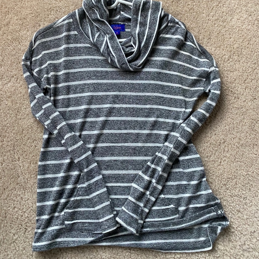 Striped hoodie